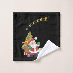 Christmas Bath Towel Sets, Santa