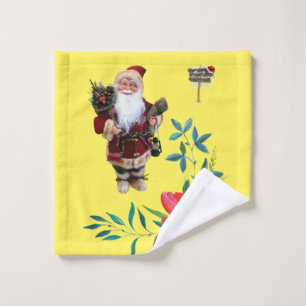 Christmas Bath Towel Sets, Santa
