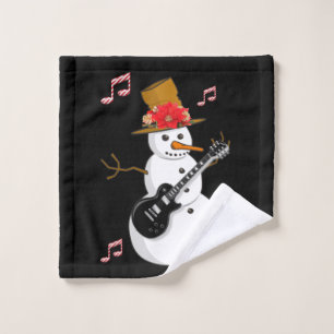 Christmas Bath Towel Sets, Snowman