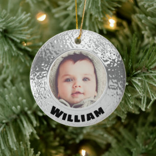 Christmas Bauble Ceramic Ornament