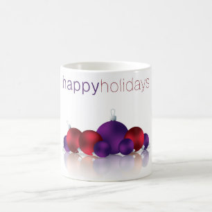 Christmas bauble coffee mug