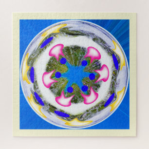 Christmas bauble fun art jigsaw puzzle
