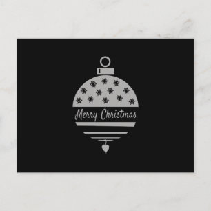 Christmas bauble Merry Christmas Postcard