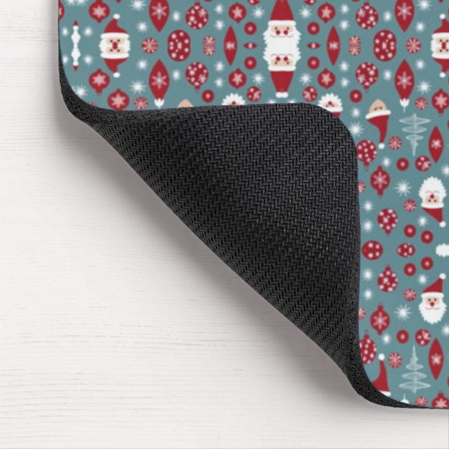 Christmas bauble pattern mouse pad (Corner)