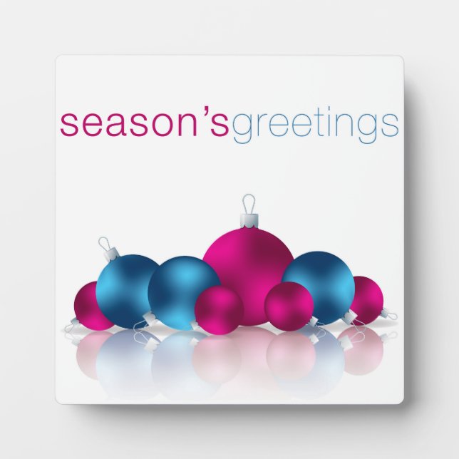 Christmas bauble plaque (Front)