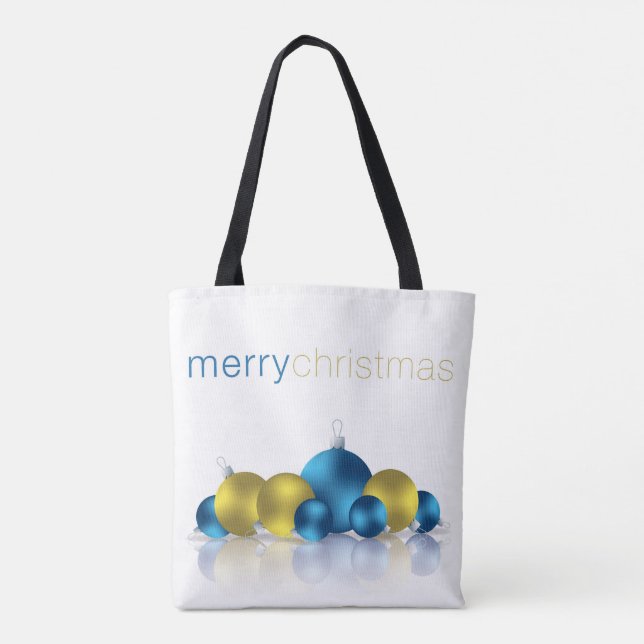 Christmas bauble tote bag (Back)