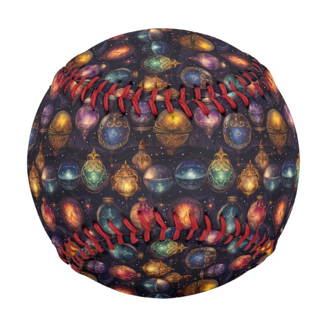 Christmas Baubles Baseball (Front)