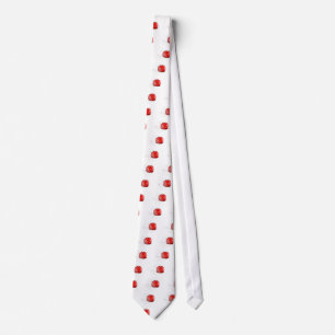 Christmas Baubles in Snow Tie