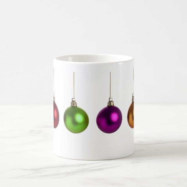 Christmas baubles mug (Center)