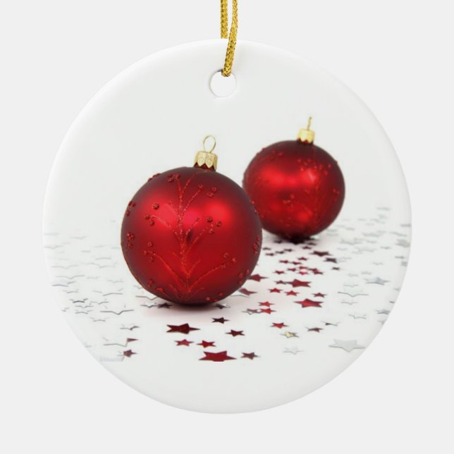 Christmas Baubles Ornament (Front)