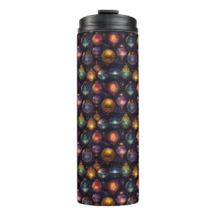 Christmas Baubles Thermal Tumbler