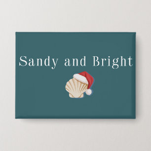 Christmas Beach Vacation Sandy and Bright Seashell