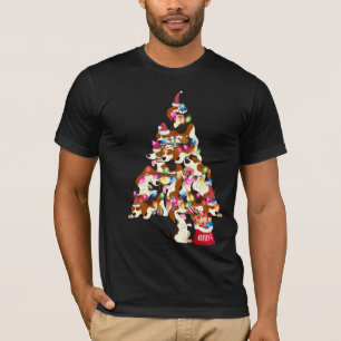 Christmas Beagle Dog Puppy Cute T-Shirt
