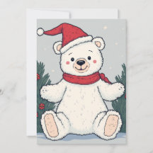 Christmas Bear Card