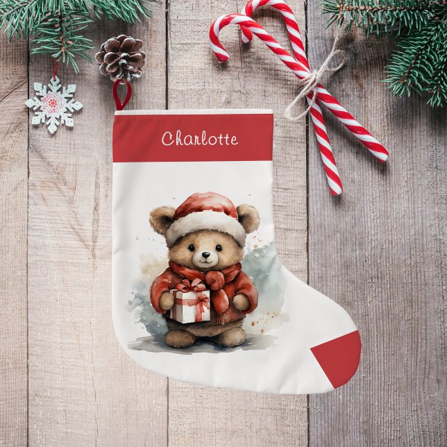Christmas Bear Child's Stocking (Christmas Bear Child's Stocking)