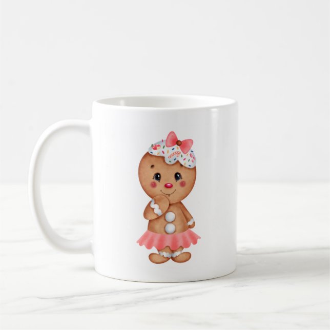 Christmas Bear Coffee Mug Design (Left)