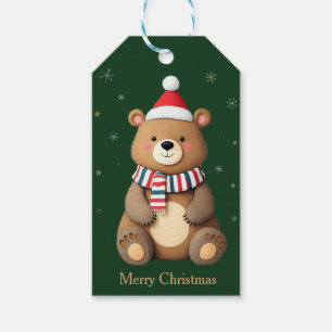 Christmas Bear Gift Tags