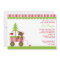Christmas Bear in Wagon Invitations