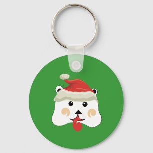 Christmas Bear Key Ring