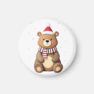 Christmas Bear Magnet