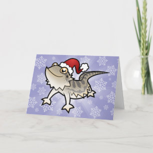 Christmas Bearded Dragon / Rankins Dragon Holiday Card
