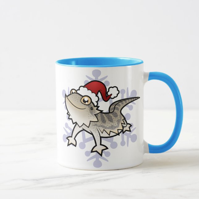 Christmas Bearded Dragon / Rankins Dragon Mug (Right)