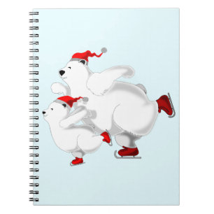 Christmas Bears Notebook Family