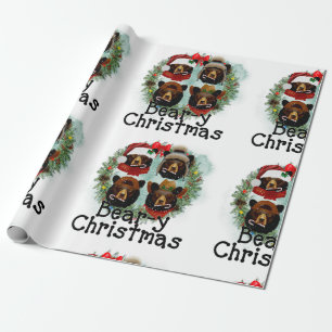 Christmas Bears  Wrapping Paper