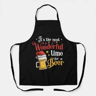 Christmas Beer Apron