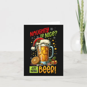 Christmas Beer Lover  Card