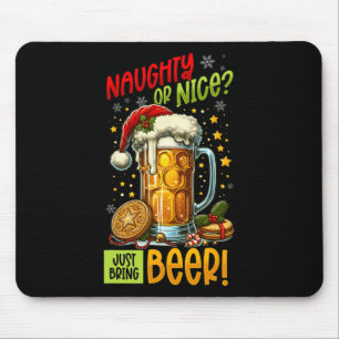 Christmas Beer Lover  Mouse Pad