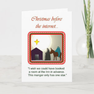 Christmas before the internet... holiday card
