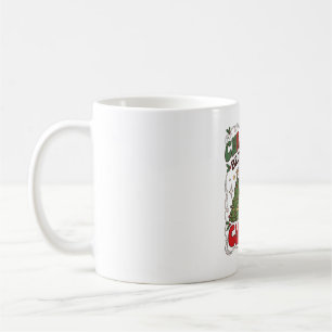Christmas Begins Christ Santa Claus Tree Snowflake Coffee Mug