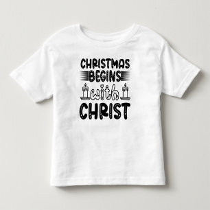 Christmas Begins with Christ-61491 Toddler T-Shirt