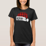 Christmas Believe In Santa Claus T-Shirt<br><div class="desc">Christmas Believe In Santa Claus</div>