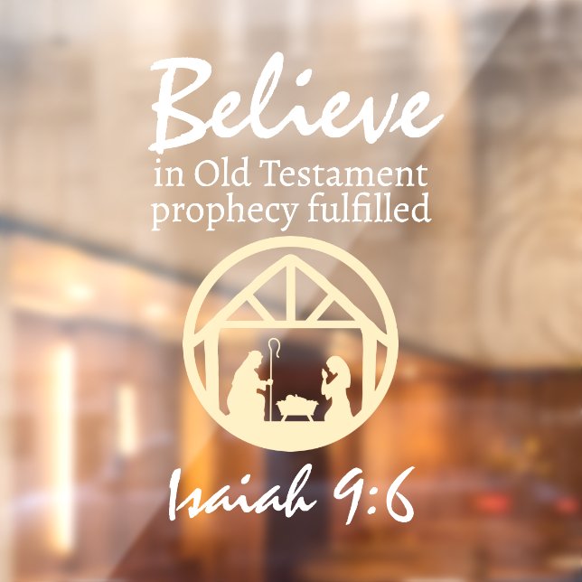 Christmas Believe Nativity Prophecy (Sheet 2)