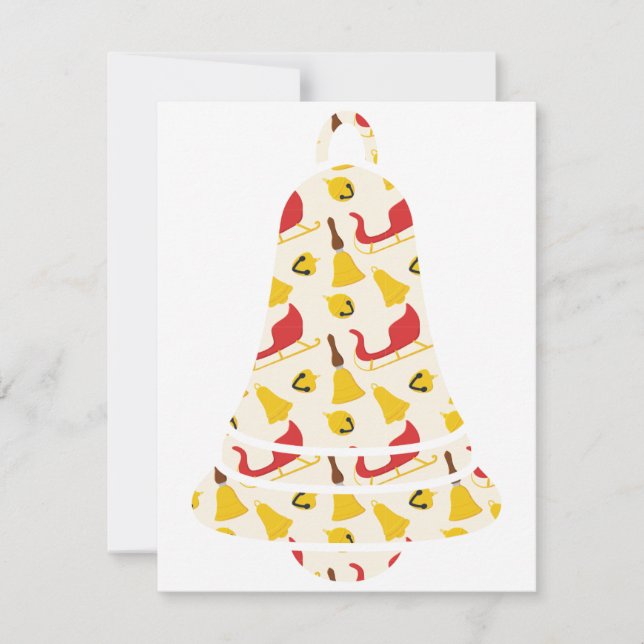 Christmas bell card (Front)