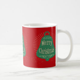 Christmas bell coffee mug
