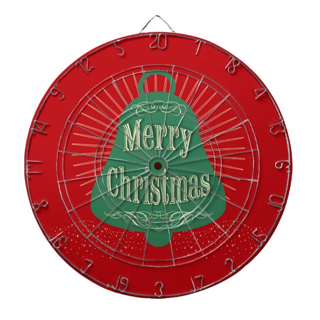 Christmas bell dartboard (Front)