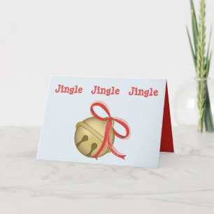 Christmas Bell Greeting Card