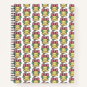 christmas bell notebook
