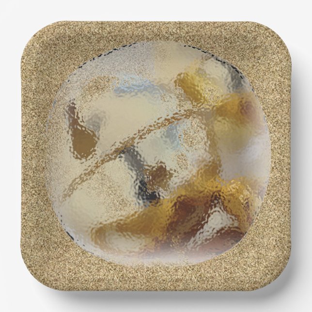 Christmas Bell  Paper Plate (Front)