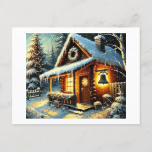 Christmas Bell,  Postcard