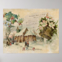 "Christmas Bell" Vintage