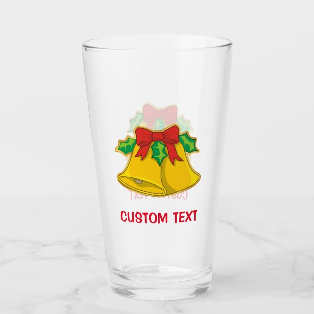 Christmas Bells Glass (Front)