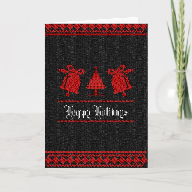 Christmas bells greeting card (Front)