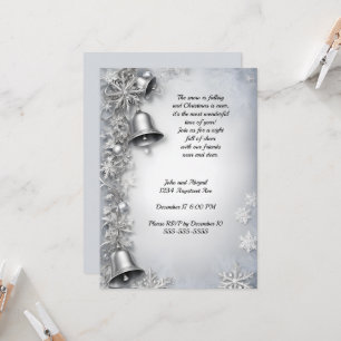 Christmas Bells Holiday Party Invitation
