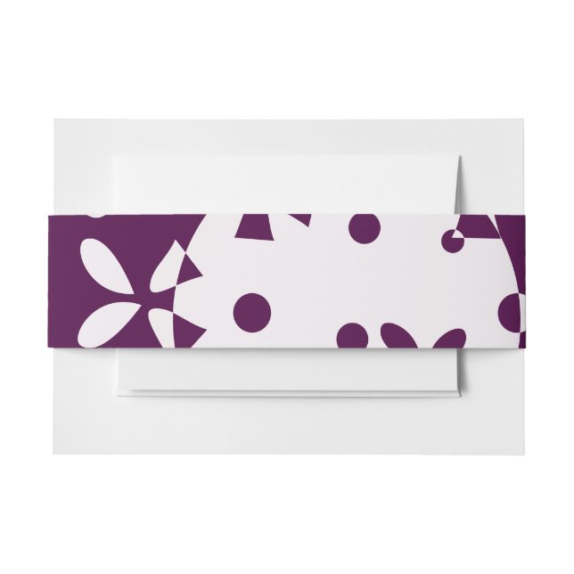 Christmas Bells Invitation Belly Band (Front Example)