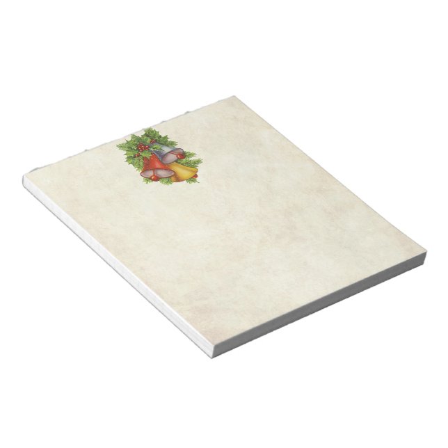 Christmas Bells Notepad (Angled)