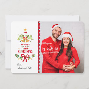 Christmas Bells Photo Holiday Card